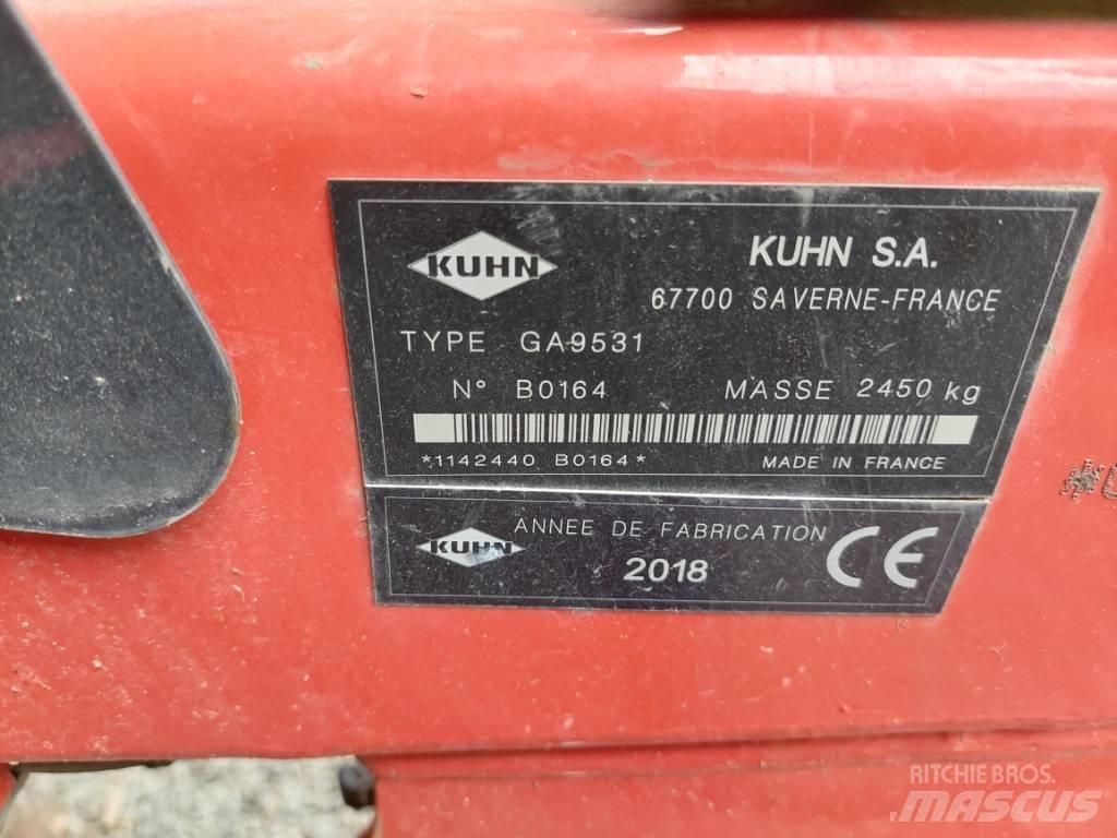 Kuhn GA 9531 Pradalges formuojantys padargai