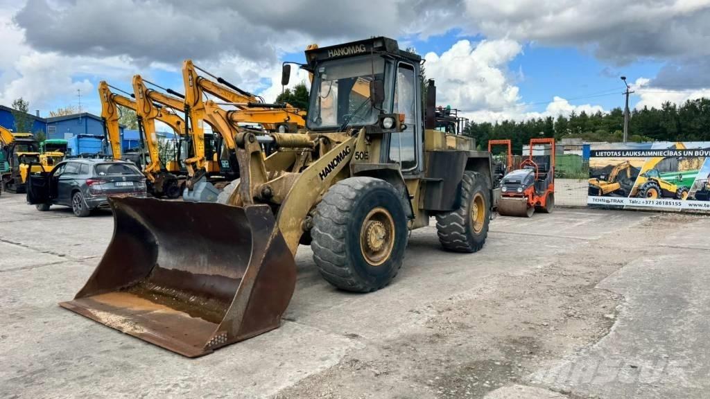 Hanomag 50 E Naudoti ratiniai krautuvai