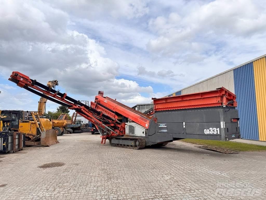 Sandvik QA331 NVT Mobilūs sietai