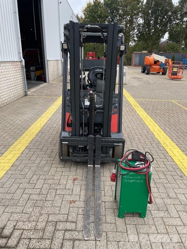 Linde E 16 H-02 Elektriniai šakiniai krautuvai