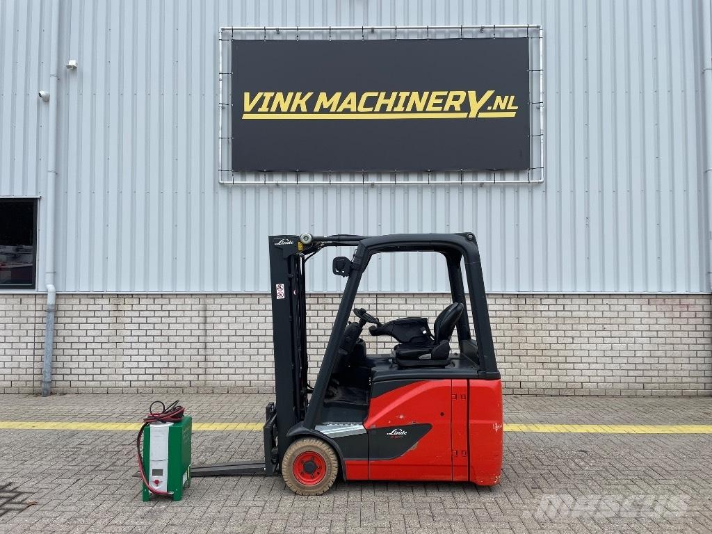 Linde E 16 H-02 Elektriniai šakiniai krautuvai