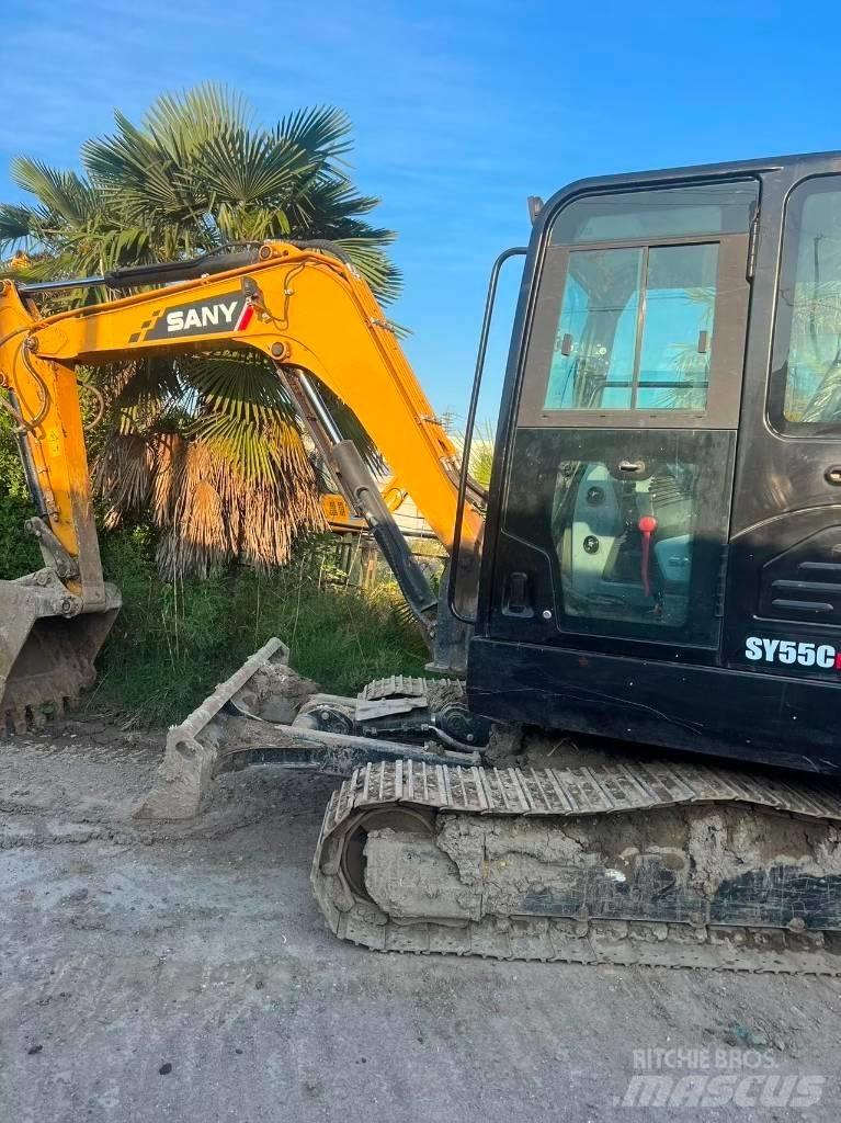 Sany SY 55 C Vikšriniai ekskavatoriai