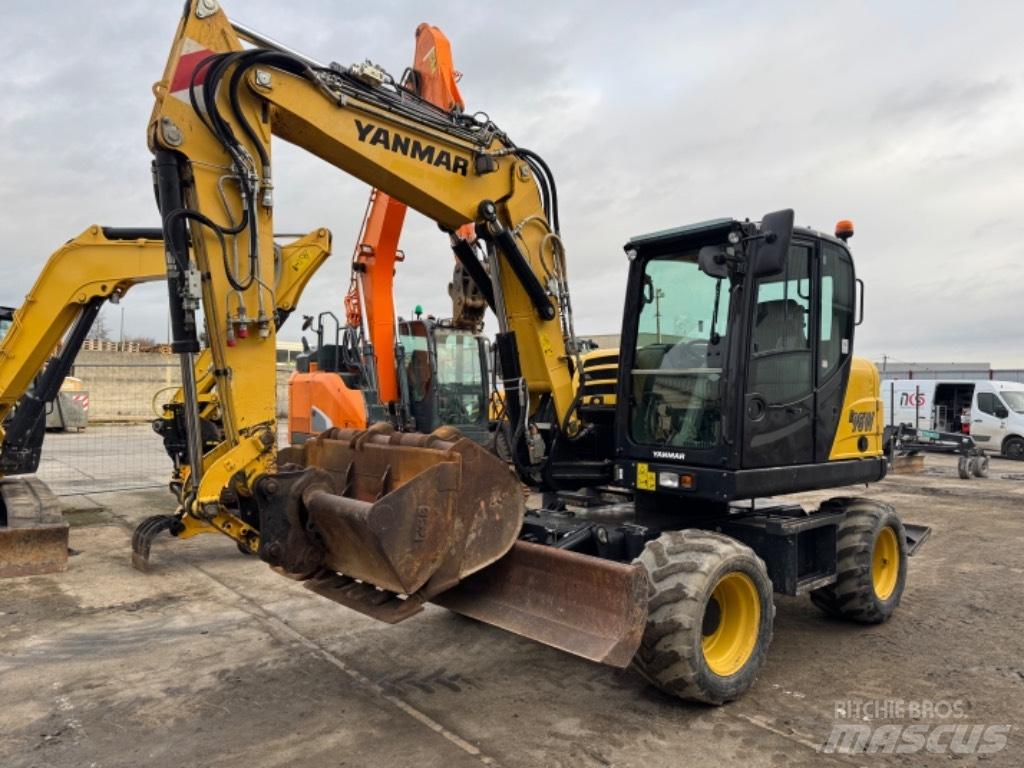 Yanmar B95W (40667) Ratiniai ekskavatoriai