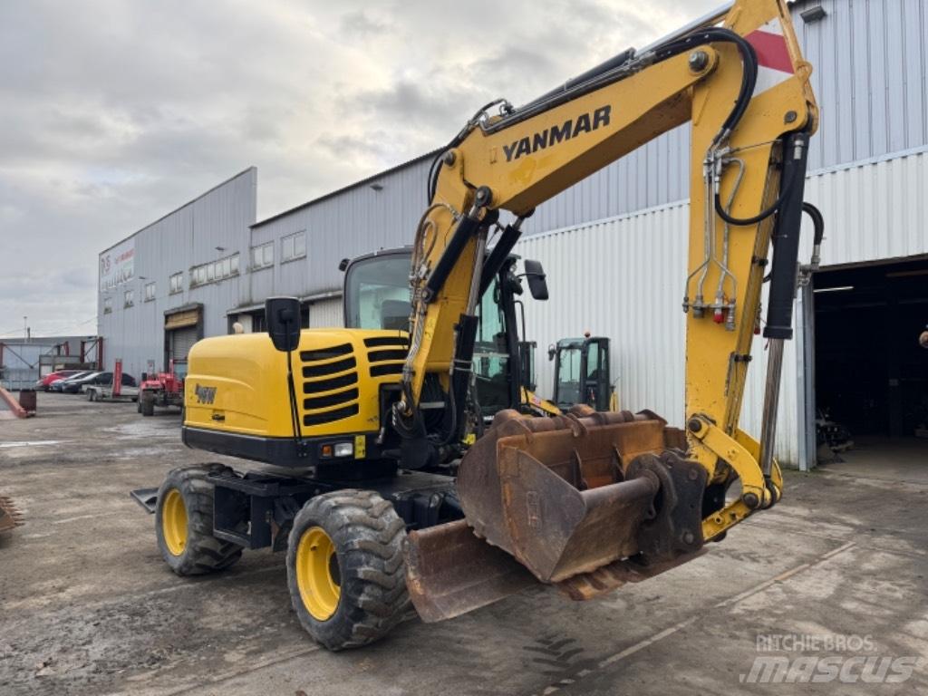 Yanmar B95W (40667) Ratiniai ekskavatoriai