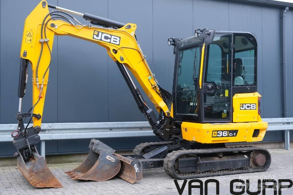 JCB 36 C-1 | 2022 | 900h Mini ekskavatoriai < 7 t