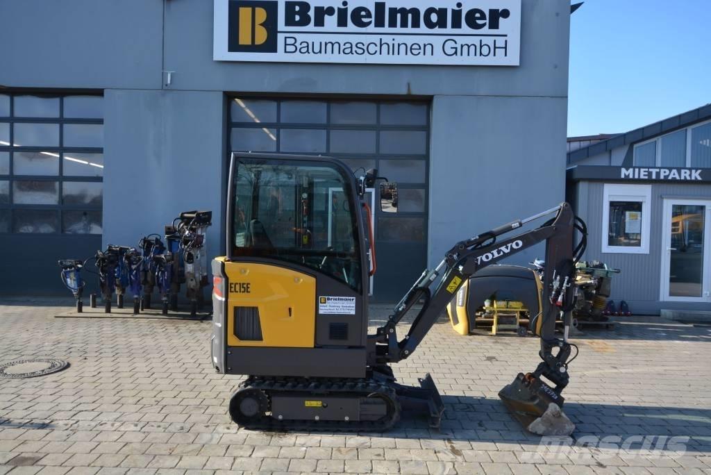 Volvo EC 15 E Mini ekskavatoriai < 7 t