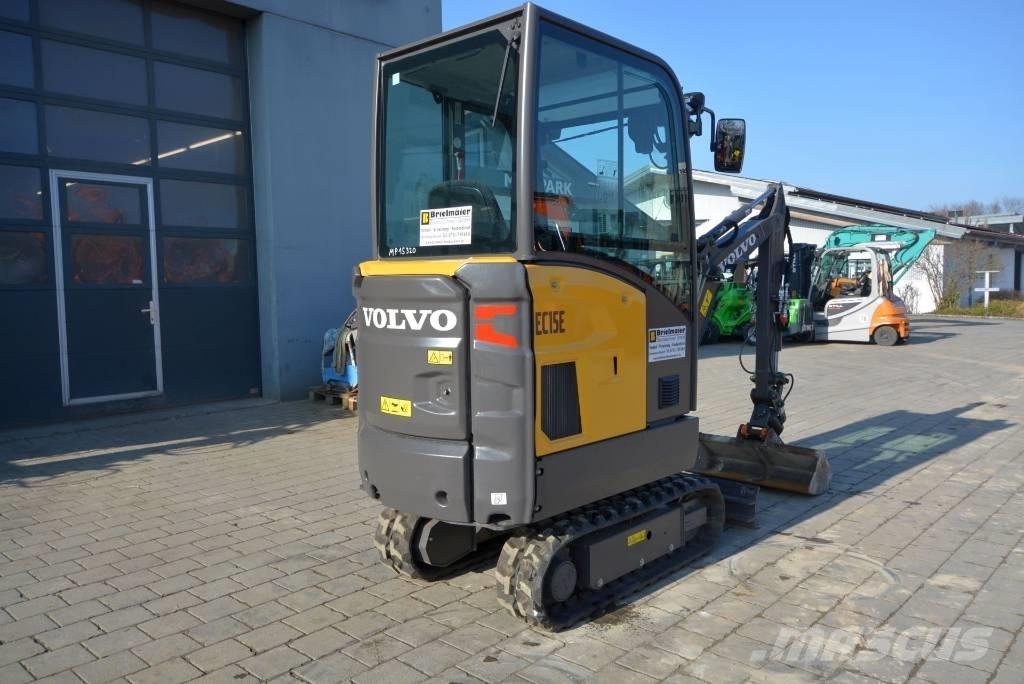 Volvo EC 15 E Mini ekskavatoriai < 7 t