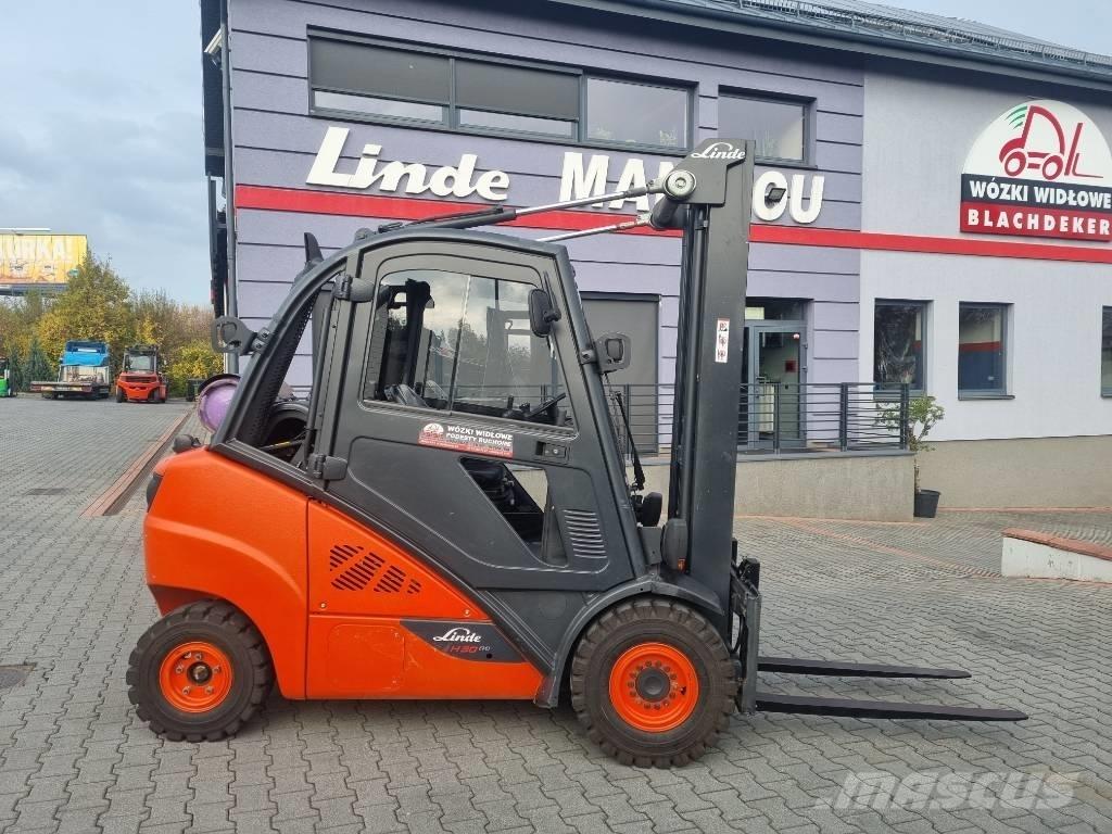 Linde H30T-02 LPG (dujiniai) krautuvai