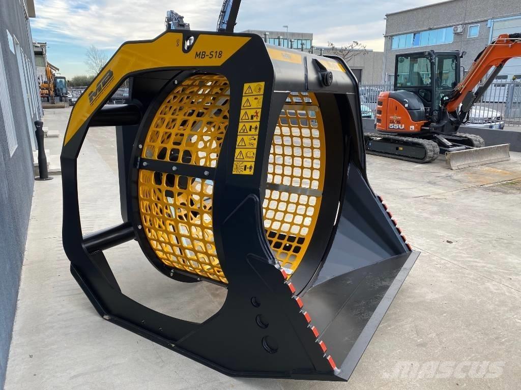 MB Crusher MB-S18 S4 Kiti priedai ir komponentai