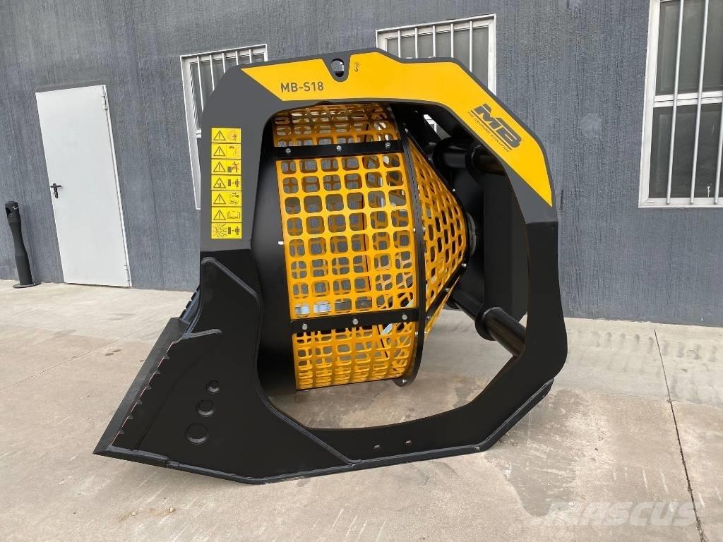 MB Crusher MB-S18 S4 Kiti priedai ir komponentai