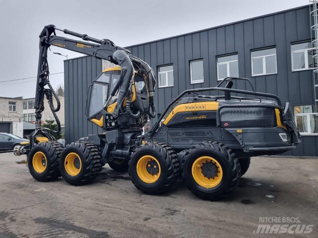 Ponsse Scorpion King Miško technika (Harvesteriai)