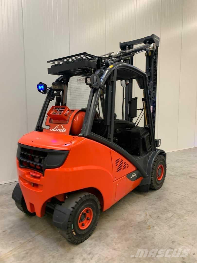Linde H35T LPG (dujiniai) krautuvai