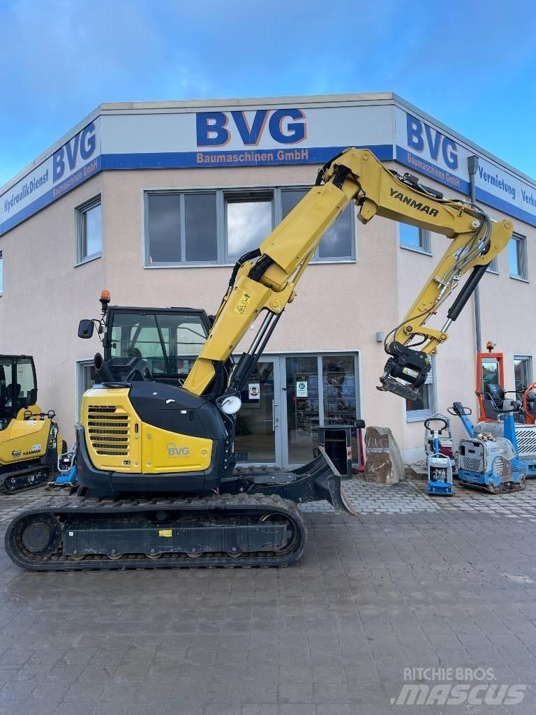 Yanmar B7 Vidutinės galios ekskavatoriai 7-12 t