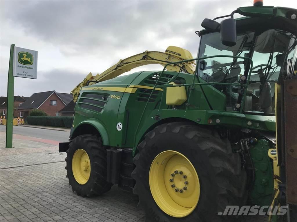 John Deere 8600 Pašarų ruošimo technika