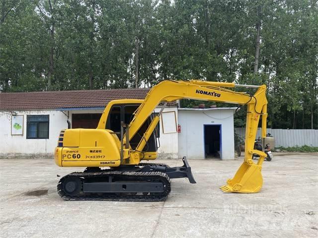Komatsu PC60-7 Vikšriniai ekskavatoriai