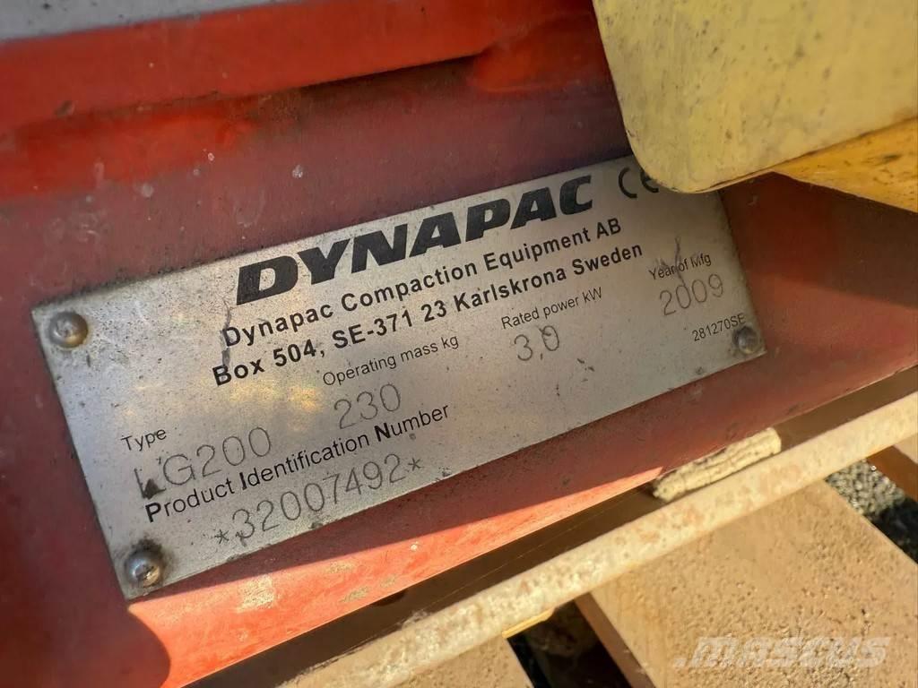 Dynapac LG200 Vibratoriai