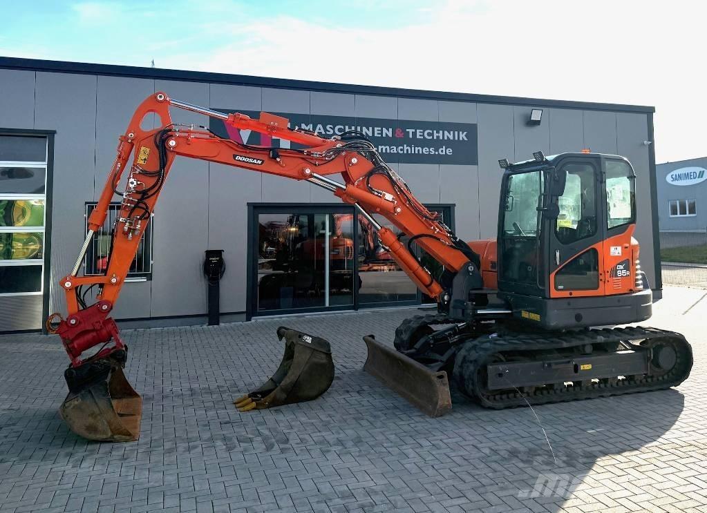 Doosan DX 85 R Vidutinės galios ekskavatoriai 7-12 t