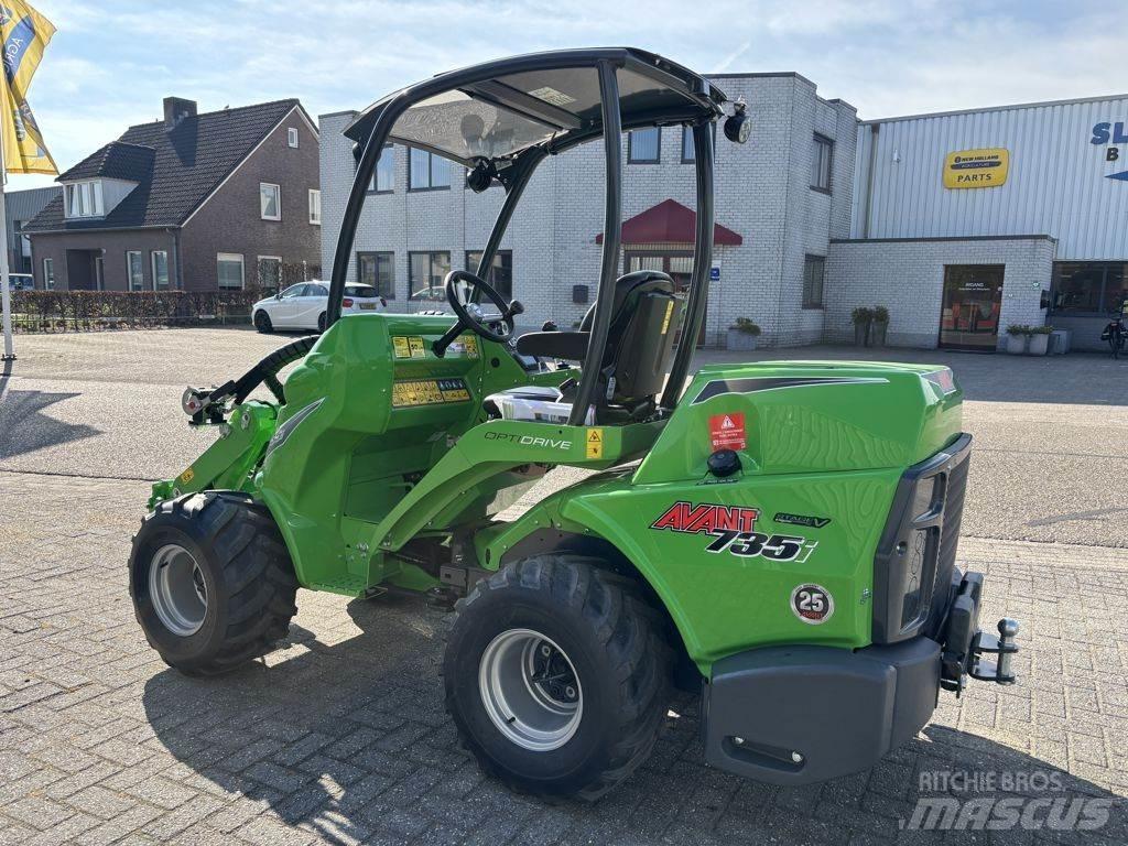 Avant 735i TDL Naudoti ratiniai krautuvai