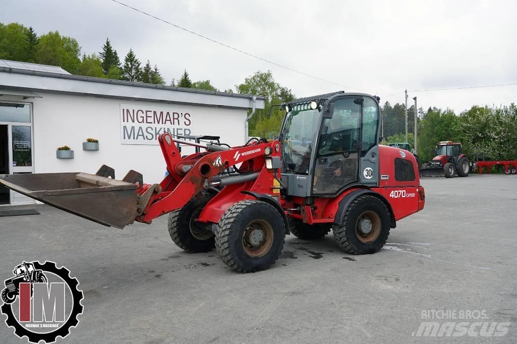 Wiedemann 4070 CX100 Naudoti ratiniai krautuvai