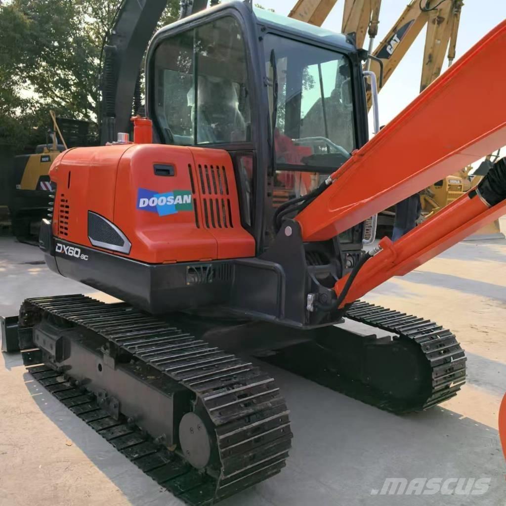 Doosan DX 60-9 C Vikšriniai ekskavatoriai