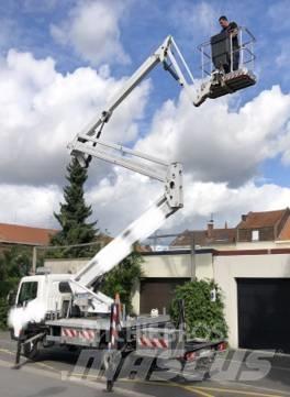 CTE ZED 23 JH Ant vilkikų montuojamos kėlimo platformos