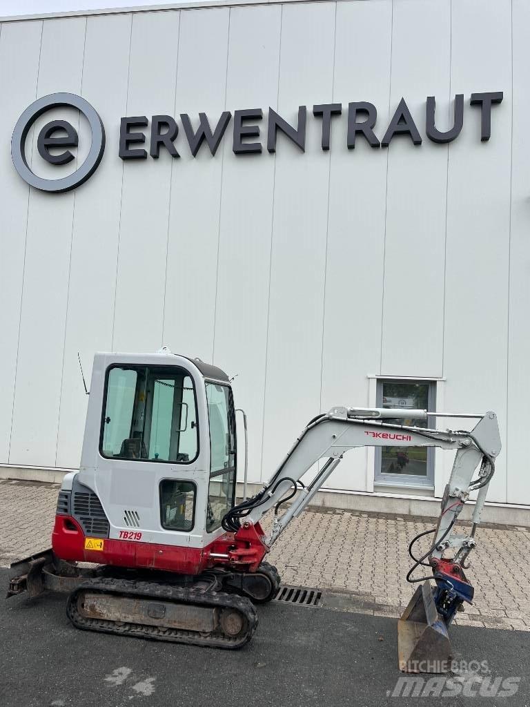 Takeuchi TB 219 A Mini ekskavatoriai < 7 t