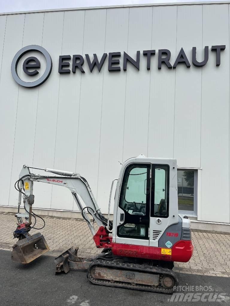 Takeuchi TB 219 A Mini ekskavatoriai < 7 t