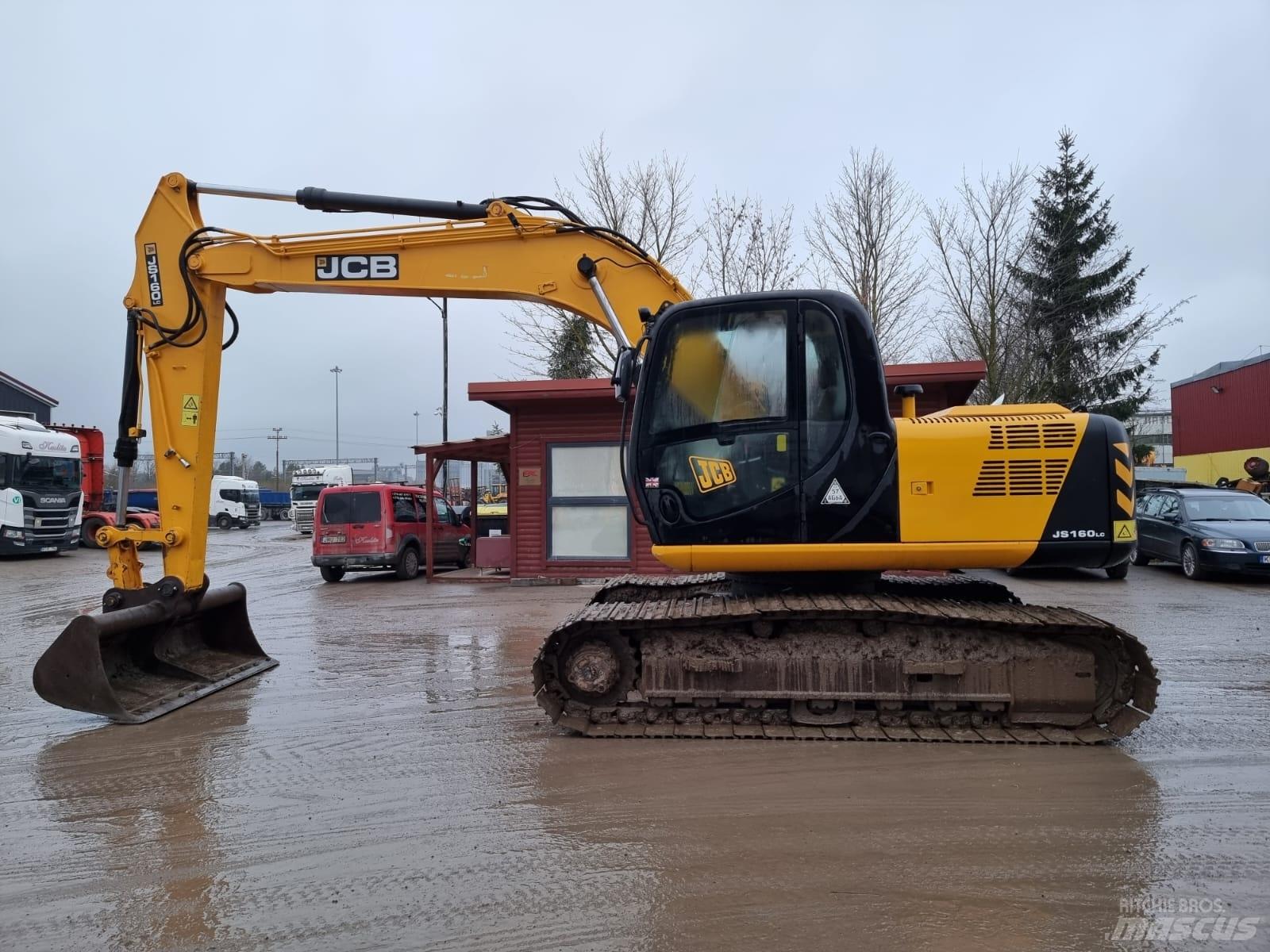 JCB JS 160 LC Vikšriniai ekskavatoriai
