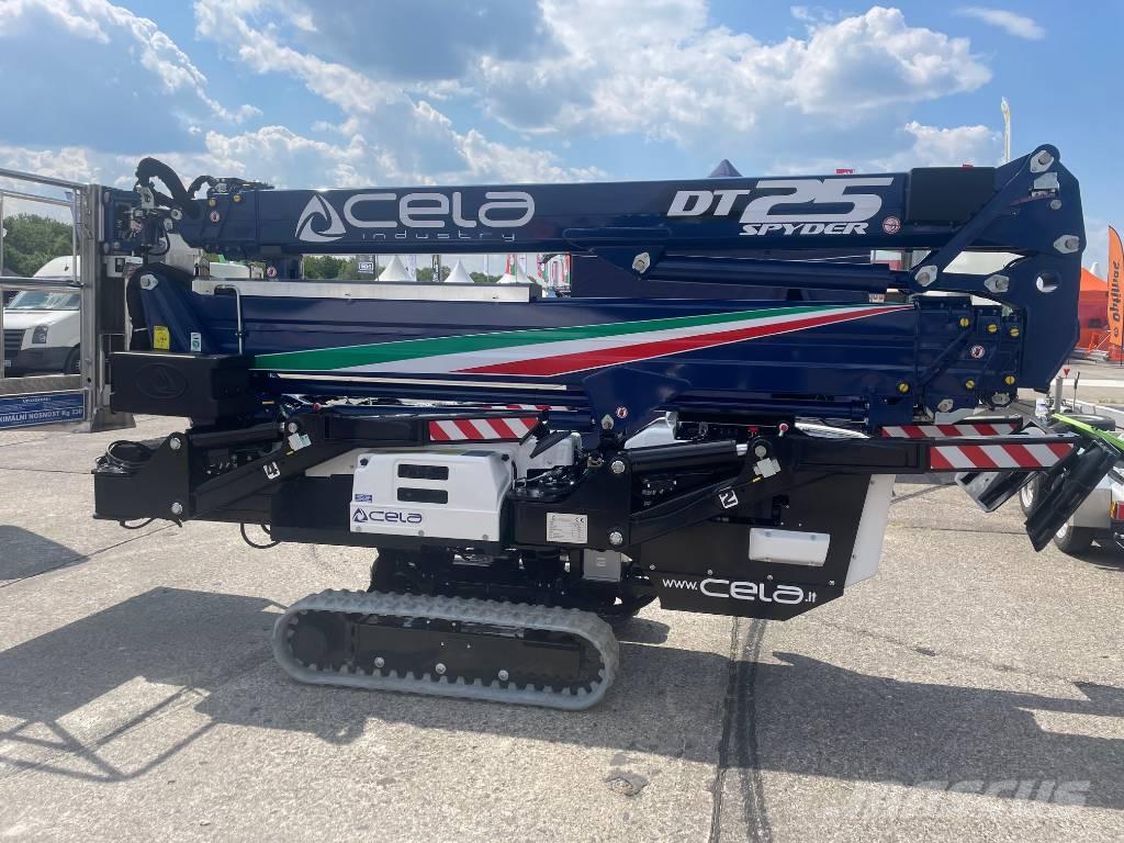 Cela DT-25 Spyder Kompaktiškas savaeigis strėlinis keltuvas
