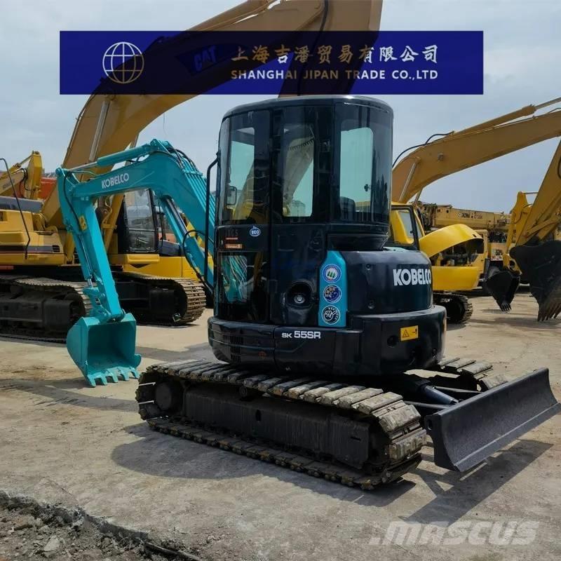 Kobelco 55 SR Vikšriniai ekskavatoriai