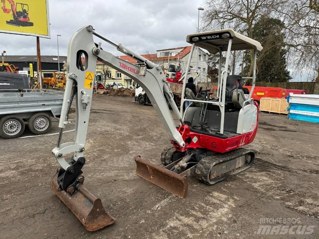 Takeuchi TB 216 Mini ekskavatoriai < 7 t