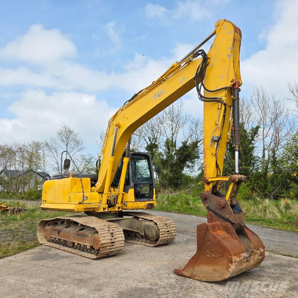 Komatsu PC 160 LC-7 Vikšriniai ekskavatoriai