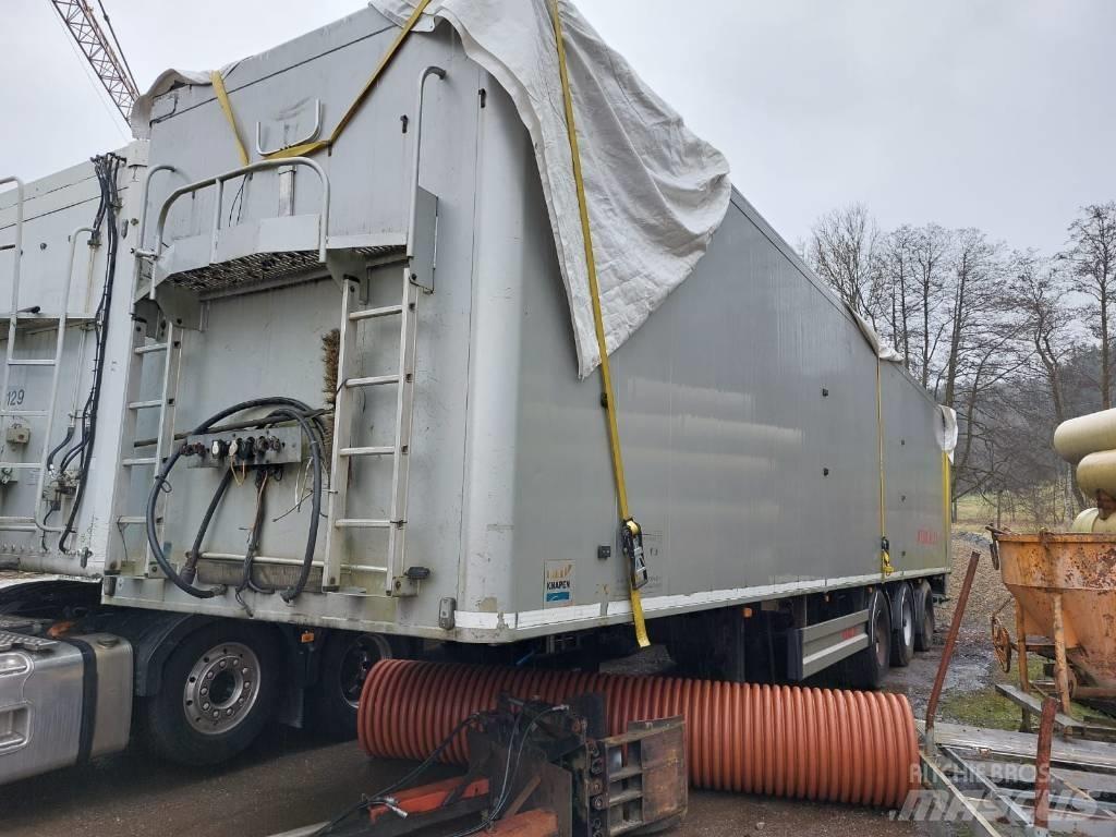 Knapen 90 m3 Karkasinės puspriekabės