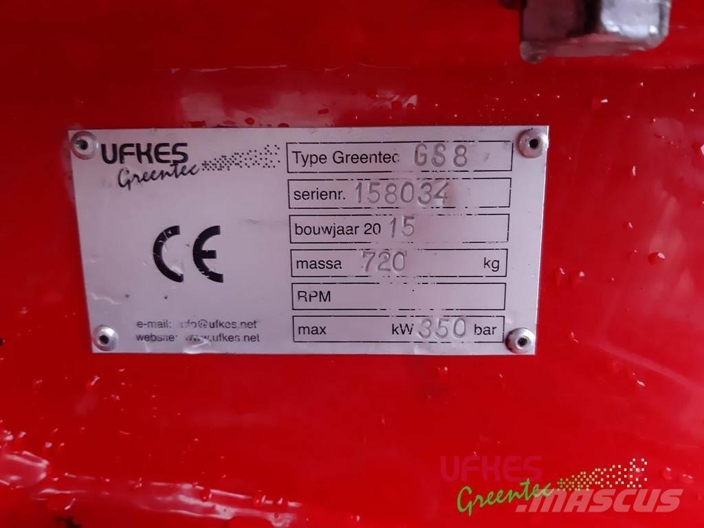 Greentec Shark 8 Miško mulčeriai