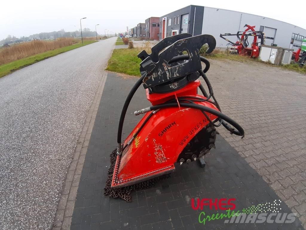 Greentec Shark 8 Miško mulčeriai