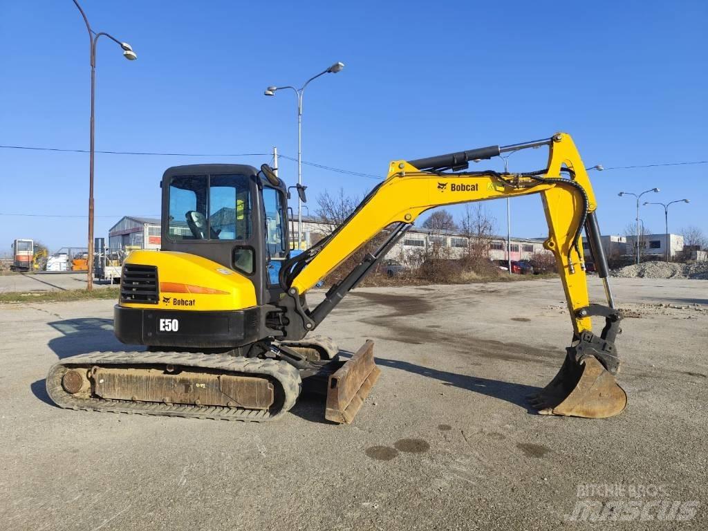 Bobcat E 50 Mini ekskavatoriai < 7 t