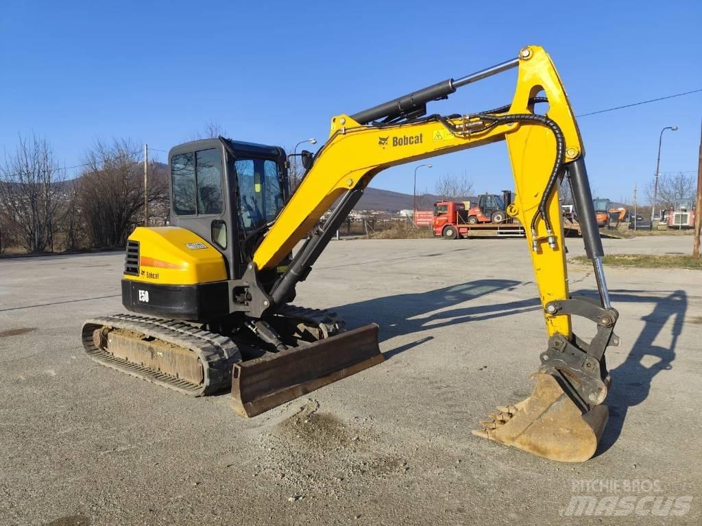 Bobcat E 50 Mini ekskavatoriai < 7 t
