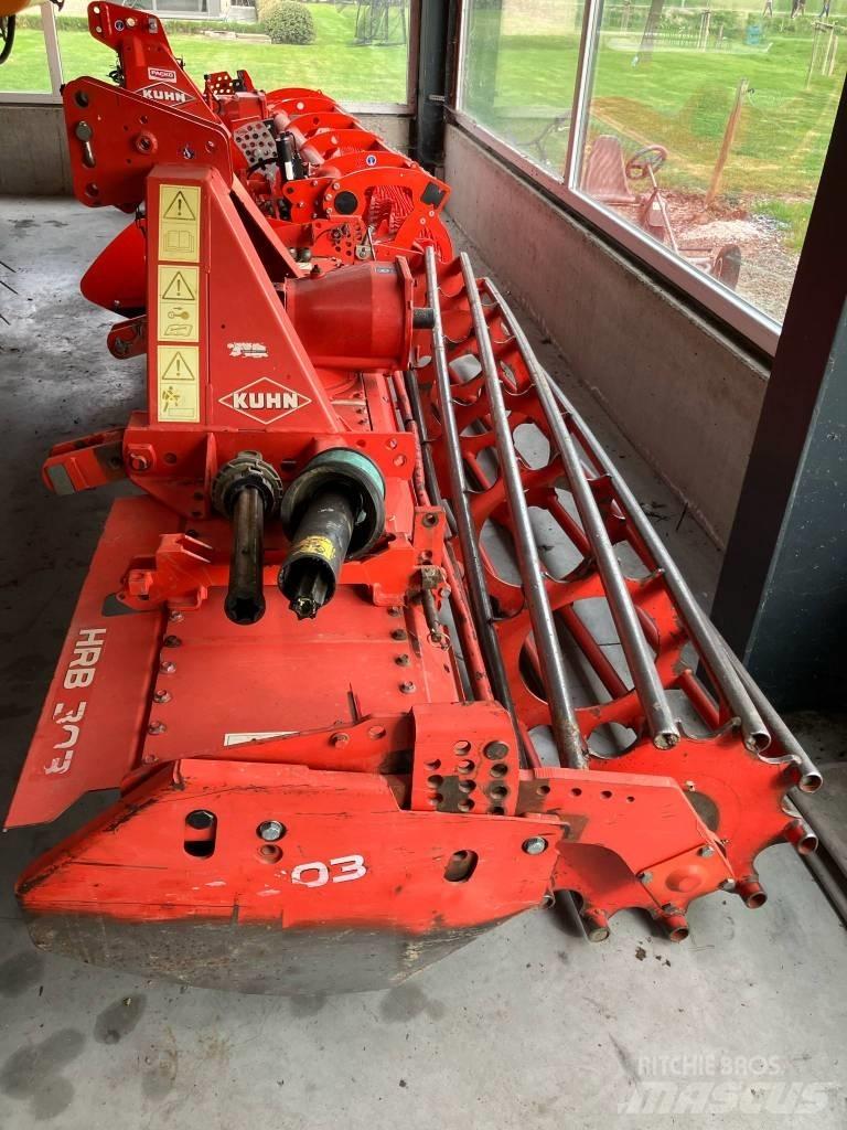 Kuhn HRB 303 Varomosios akėčios ir žemės frezos