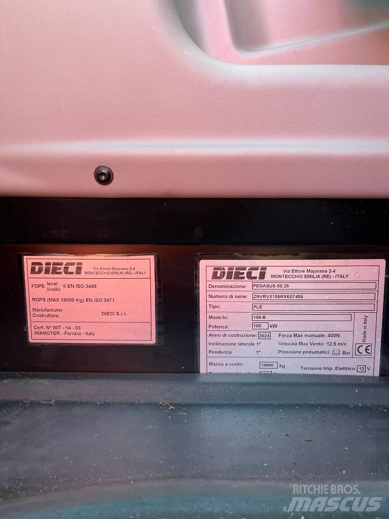 Dieci Pegaus 50.25 Teleskopiniai krautuvai