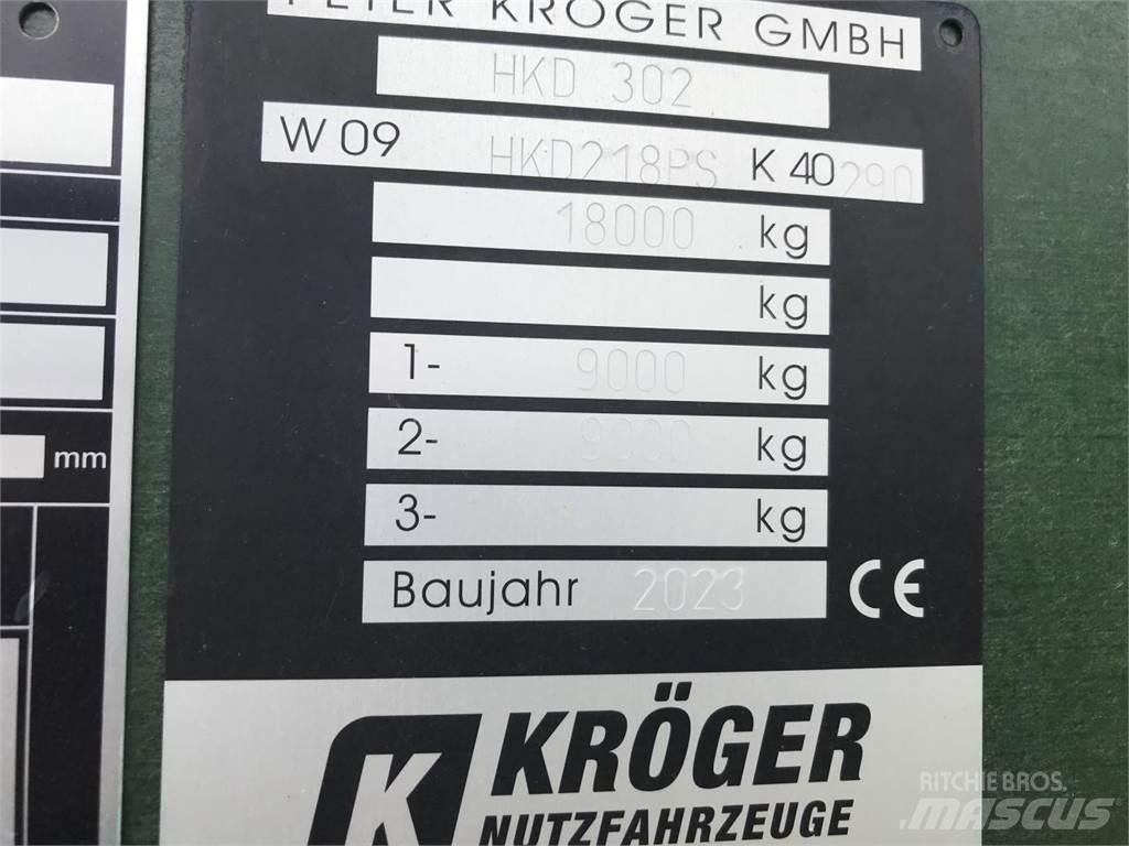 Kröger HKD 302 Savivartės priekabos
