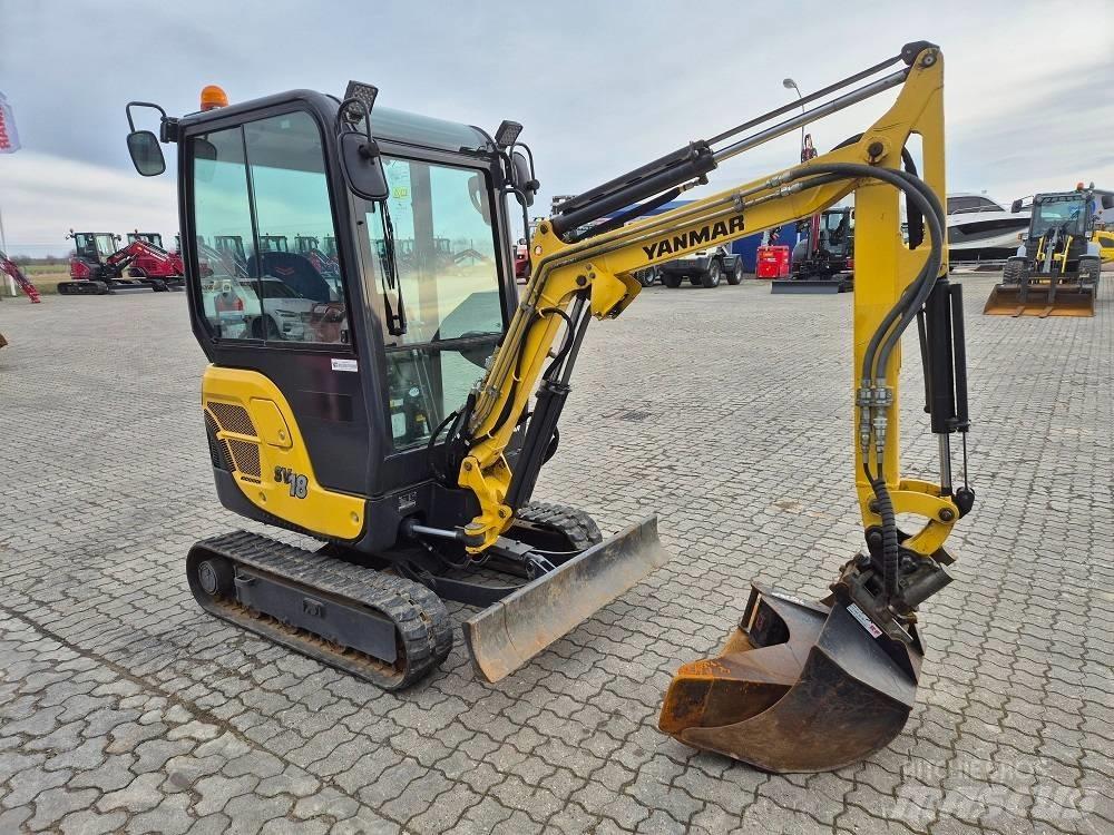 Yanmar SV 18 Mini ekskavatoriai < 7 t