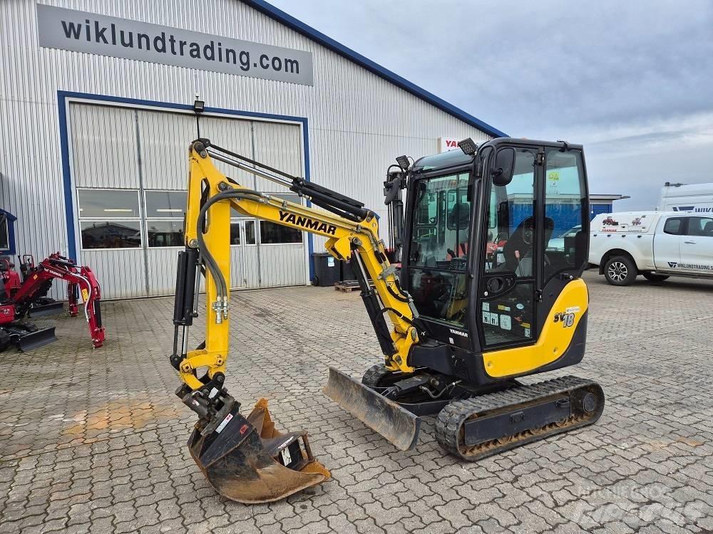 Yanmar SV 18 Mini ekskavatoriai < 7 t