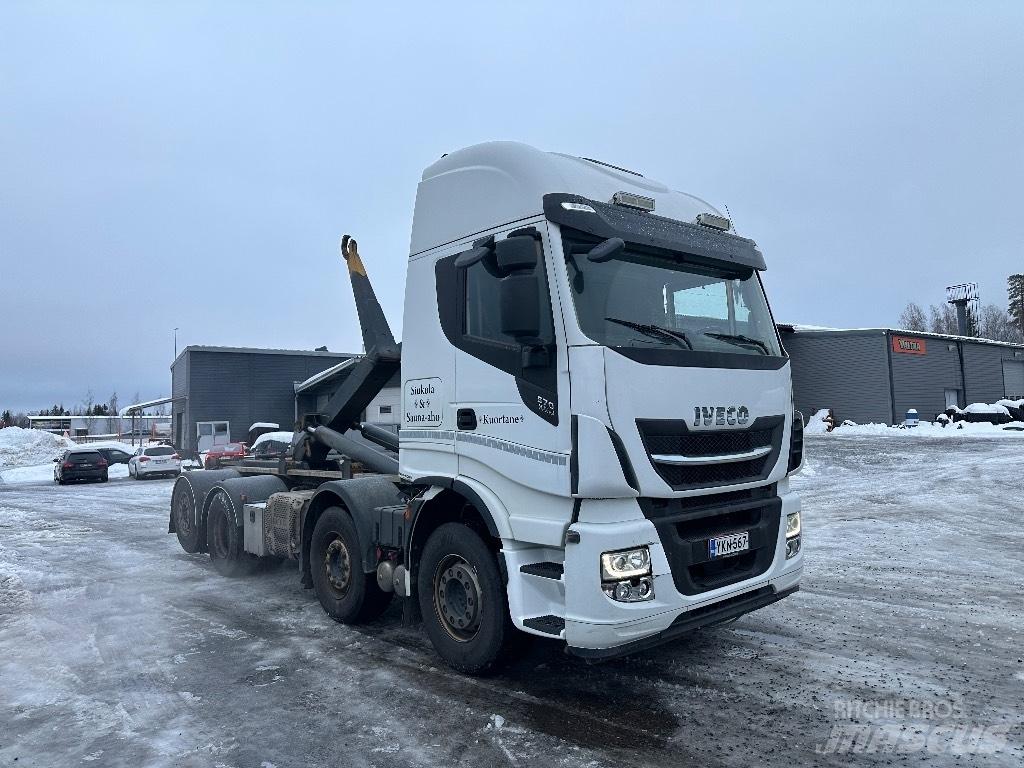 Iveco X-Way 560 8x2 Sunkvežimiai su keliamuoju kabliu