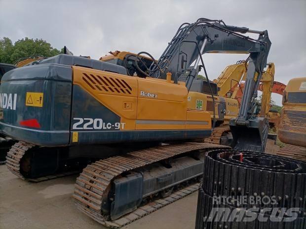 Hyundai 220LC Vikšriniai ekskavatoriai
