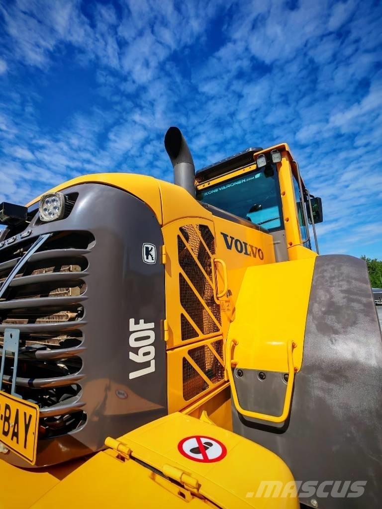 Volvo L 60 F Naudoti ratiniai krautuvai
