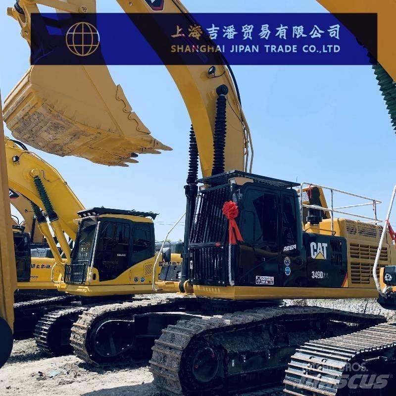 CAT 349 D Vikšriniai ekskavatoriai
