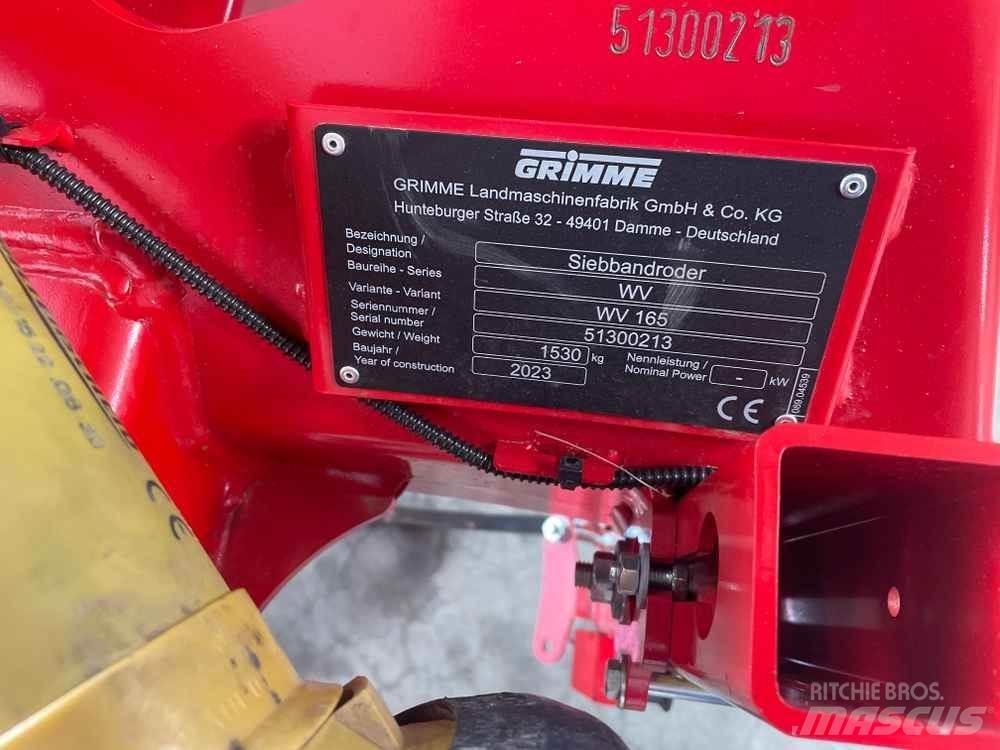Grimme WV 165 Žemės ūkis - Kita
