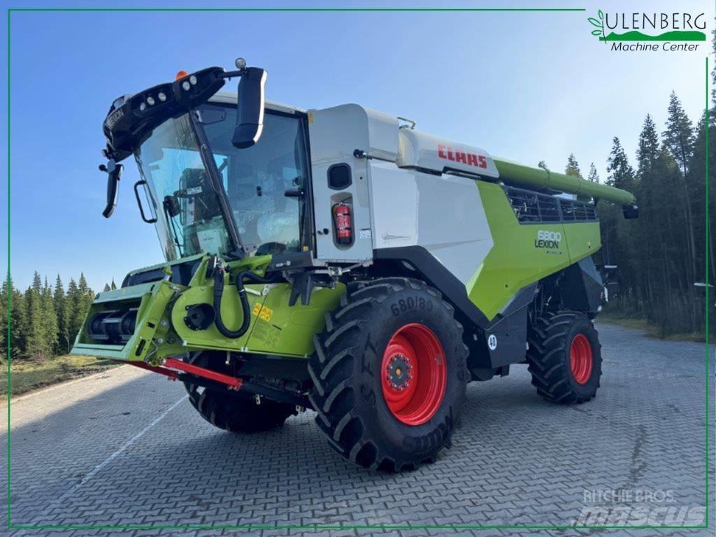 CLAAS Lexion 6800 Derliaus nuėmimo kombainai