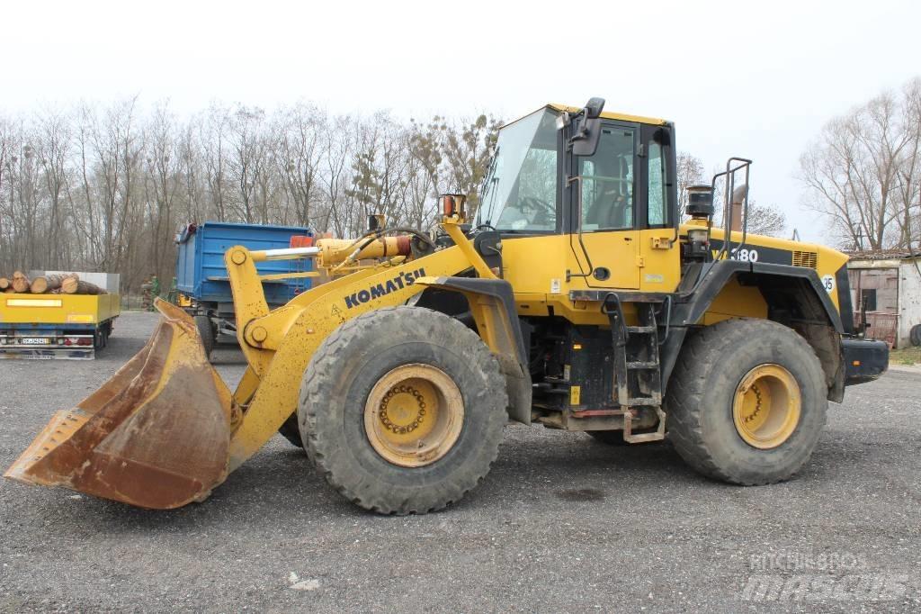 Komatsu WA 380-6 Naudoti ratiniai krautuvai
