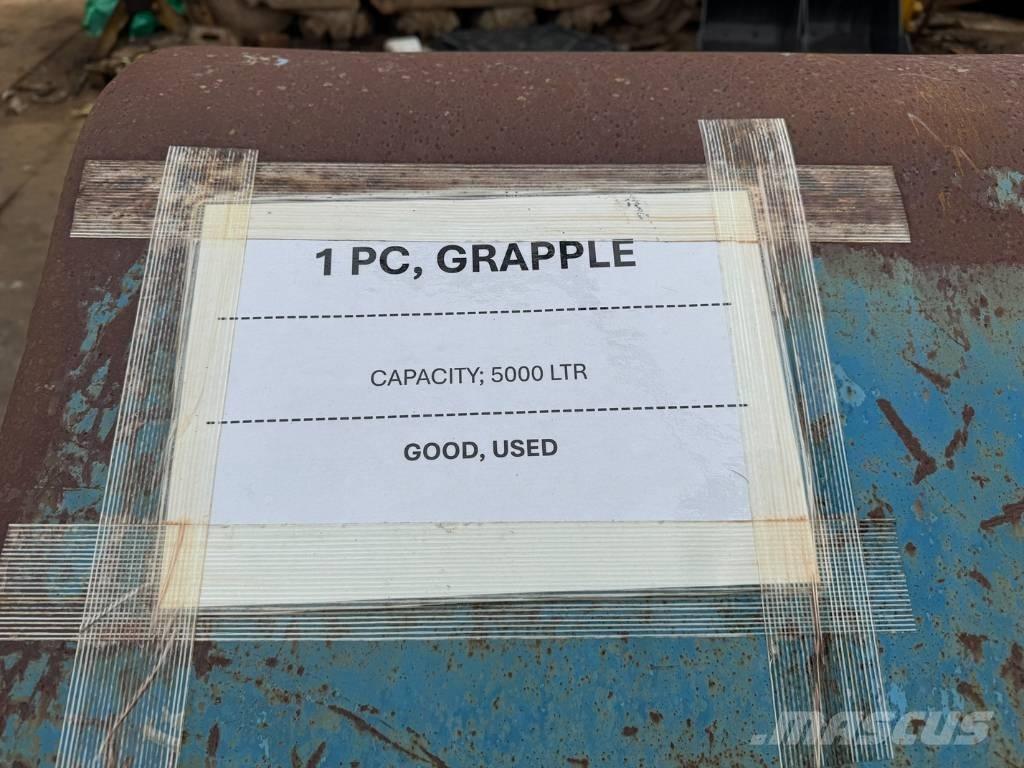  grapple 5000liter Griebtuvai